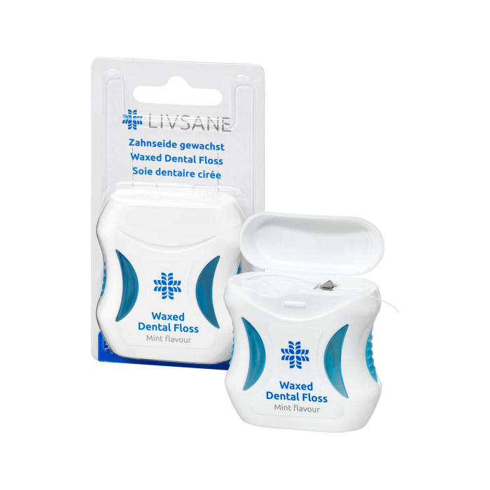 LIVSANE zobu diegs vaskots 30 m