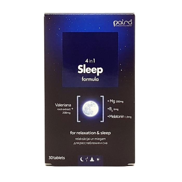 SLEEP FORMULA 4 in1 tabletes N30