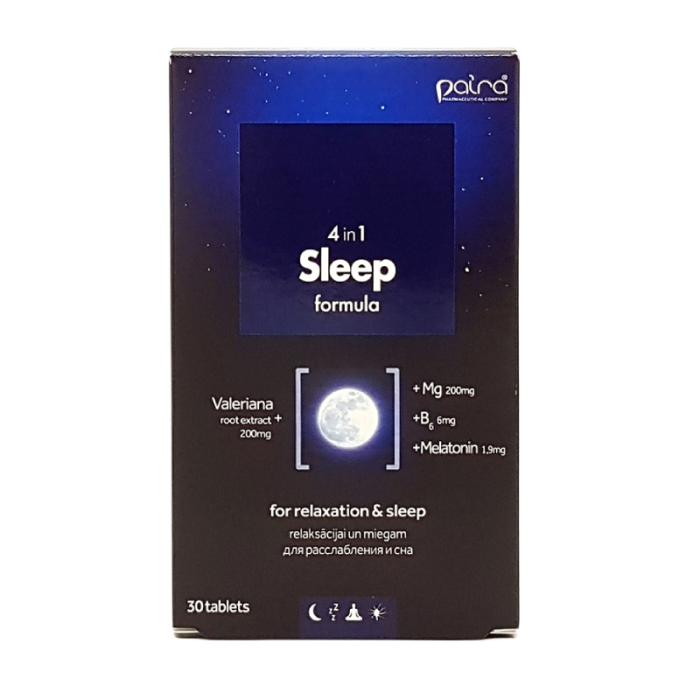 SLEEP FORMULA 4 in1 tabletes N30