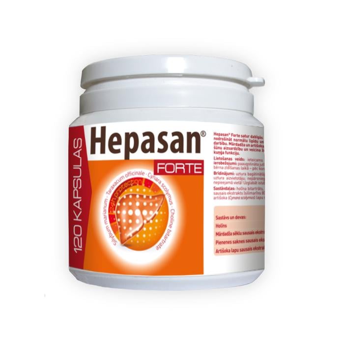 Hepasan Forte kapsulas N120 