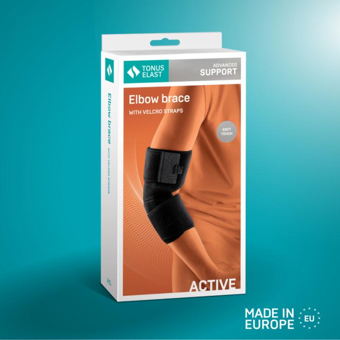 TONUSELAST 0211 LUX medicīniskais elastīgais apsējs no neoprēna (ortoze) elkoņa locītavas fiksācijai N1