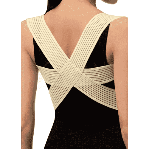 TONUS ELAST 0107 medicīniskais elastīgais stājas korektors (ortoze), krustveidīgs, XL