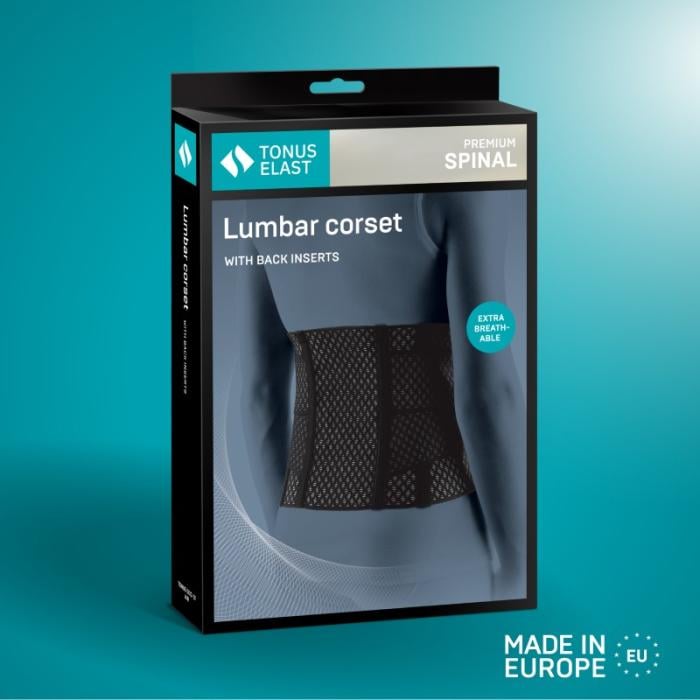 TONUS ELAST medicīniskā josta mugurkaula jostas un krustu daļas fiksācijai 0012-01 AIR, M