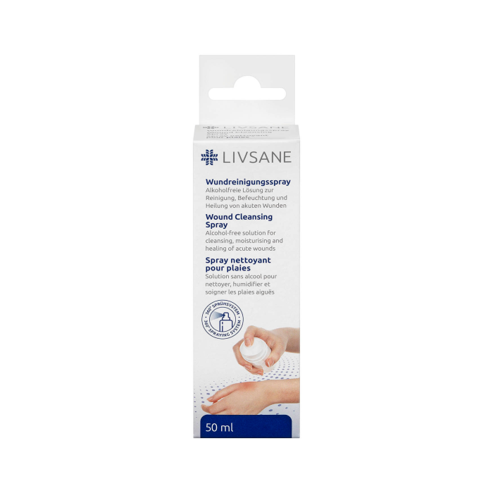 LIVSANE aerosols brūču tīrīšanai 50 ml