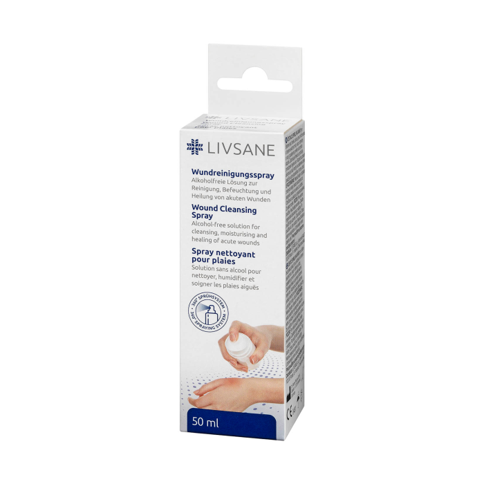 LIVSANE aerosols brūču tīrīšanai 50 ml
