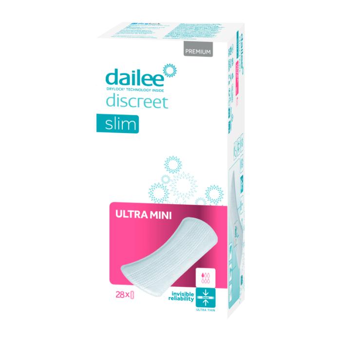 DAILEE Discreet Premium Ultra Mini higēniskie ieliktņi N28