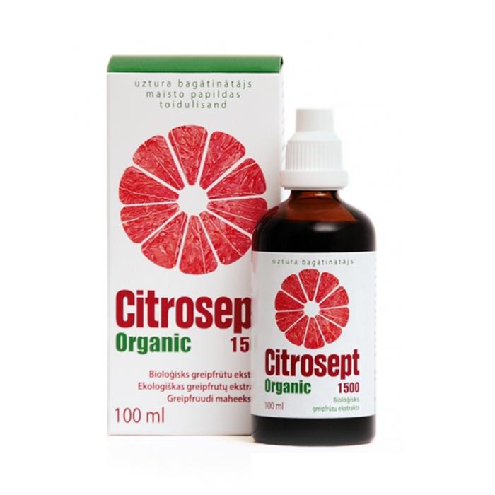 CITROSEPT Organic 1500 pilieni 100 ml 