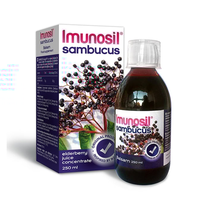 Imunosil Sambucus balzams 250 ml