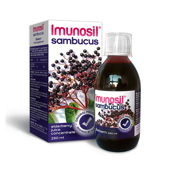 Imunosil Sambucus balzams 250 ml