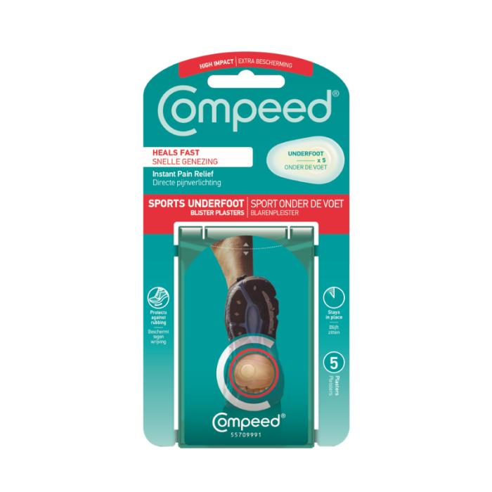 COMPEED plāksteri sportojot uzberztām tulznām uz pēdām N5