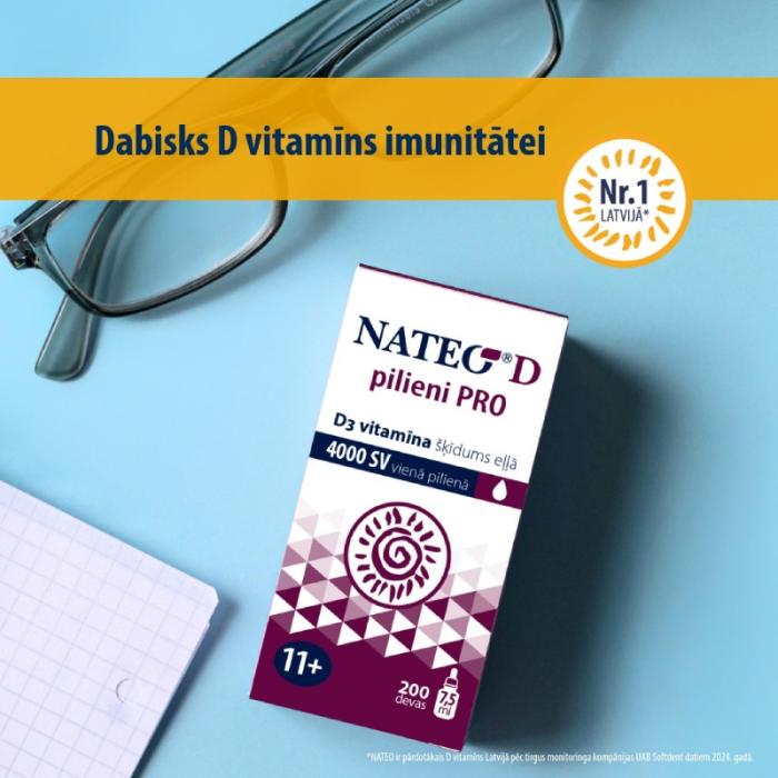 NATEO D PRO 4000SV pilieni 7.5 ml