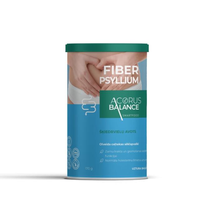 ACORUS BALANCE Fiber Psyllium šķiedrvielu komplekss, pulveris 170g