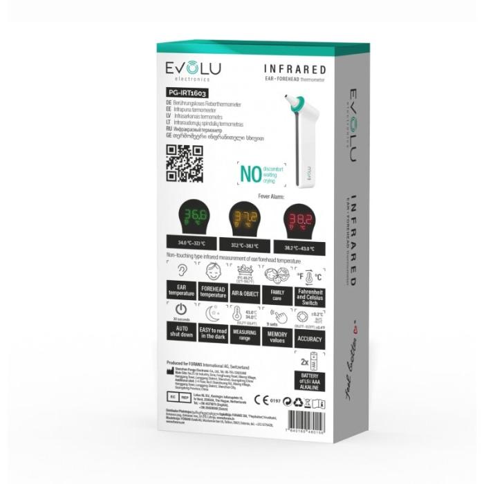 EVOLU Bezkontakta termometrs N1