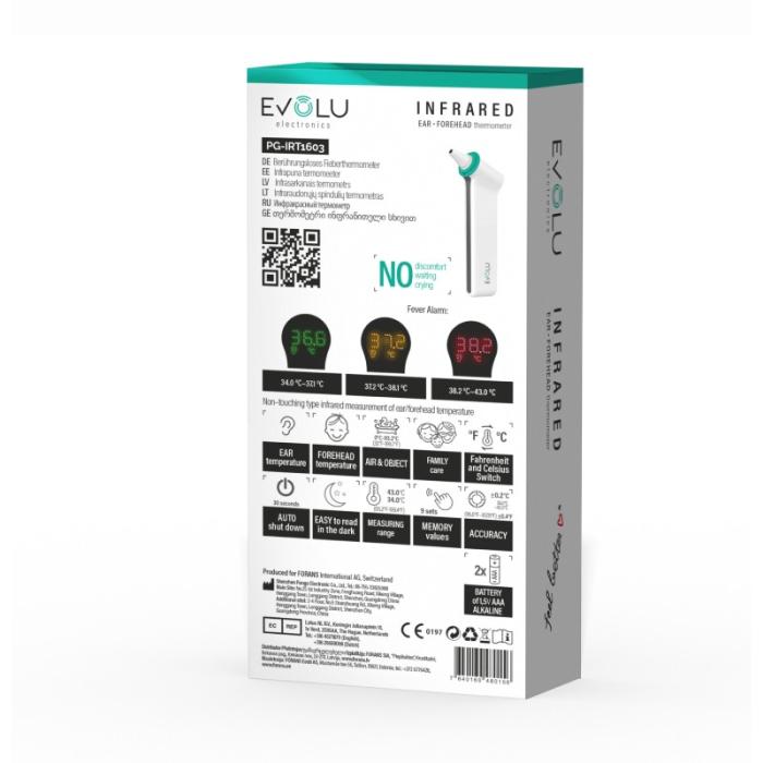 EVOLU Bezkontakta termometrs N1