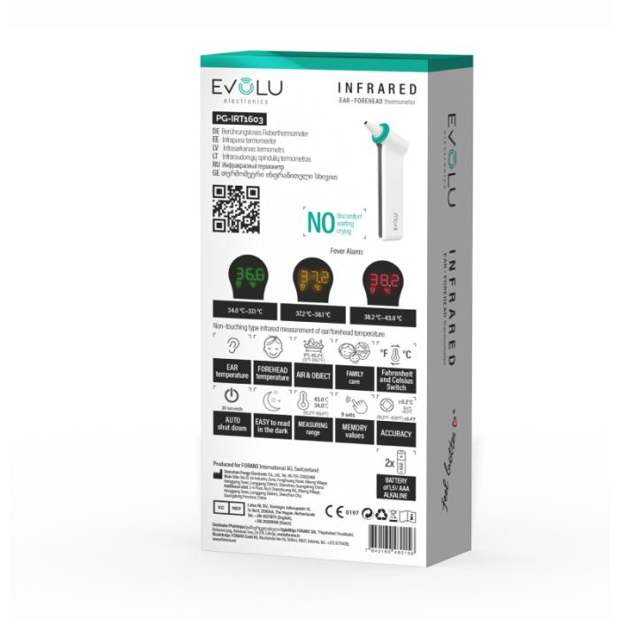 EVOLU Bezkontakta termometrs N1
