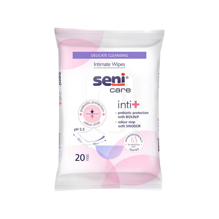 SENI CARE Inti+ salvetes intīmai higiēnai N20