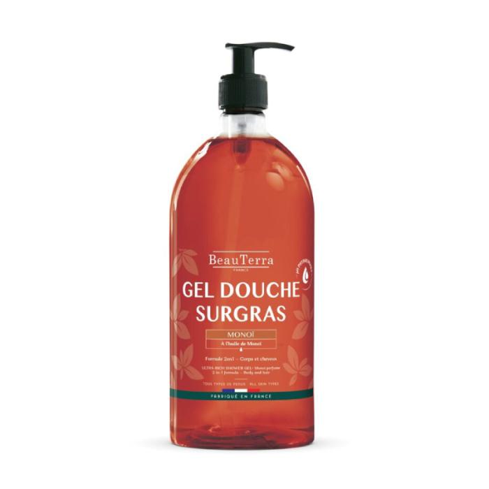 BEAUTERRA Monoï sevišķi bagātīgs dušas gels, ar Monoï eļļu 1000 ml