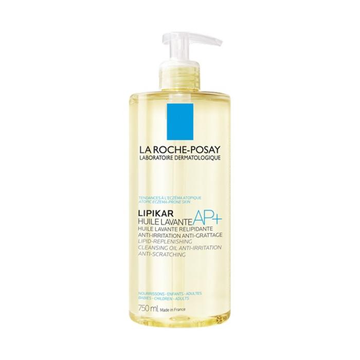 LA ROCHE-POSAY Lipikar Oil AP+ attīroša, lipīdus papildinoša eļļa 750 ml