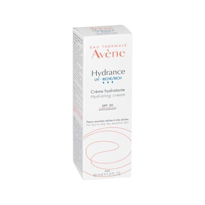 AVENE Hydrance UV-Rich mitrinošs SPF30 krēms sausai ādai 40ml