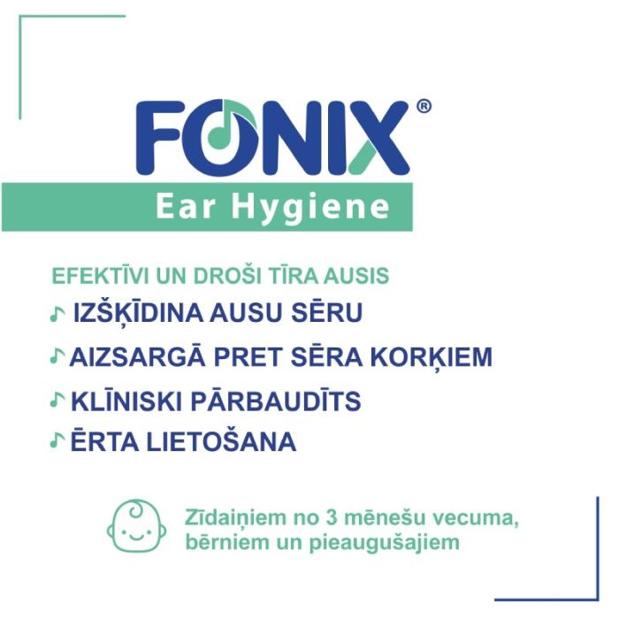 FONIX Ear Hygiene ausu aerosols 30 ml