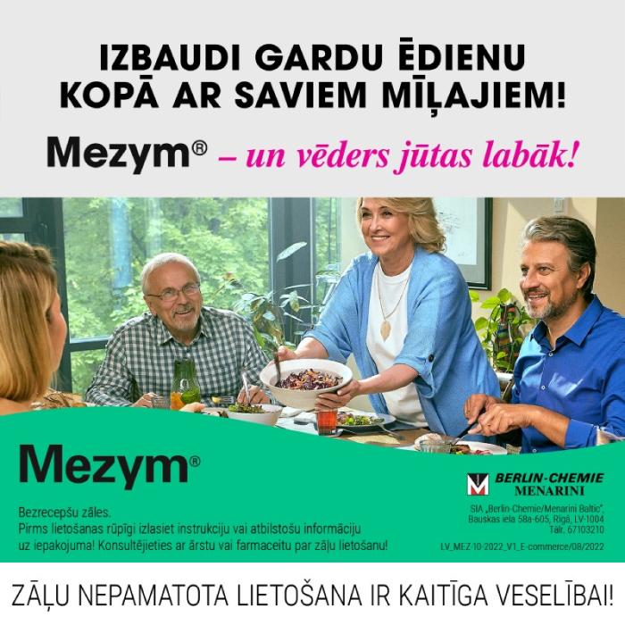 MEZYM 20 000V zarnās šķīstošās tabletes N20