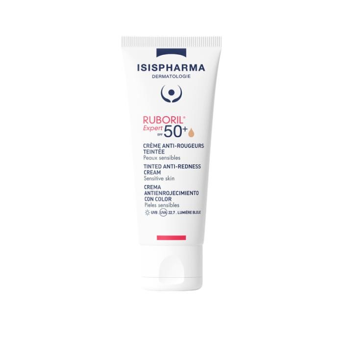 ISISPHARMA Ruboril Expert SPF50+ tonēts krēms pret apsārtumu 40ml