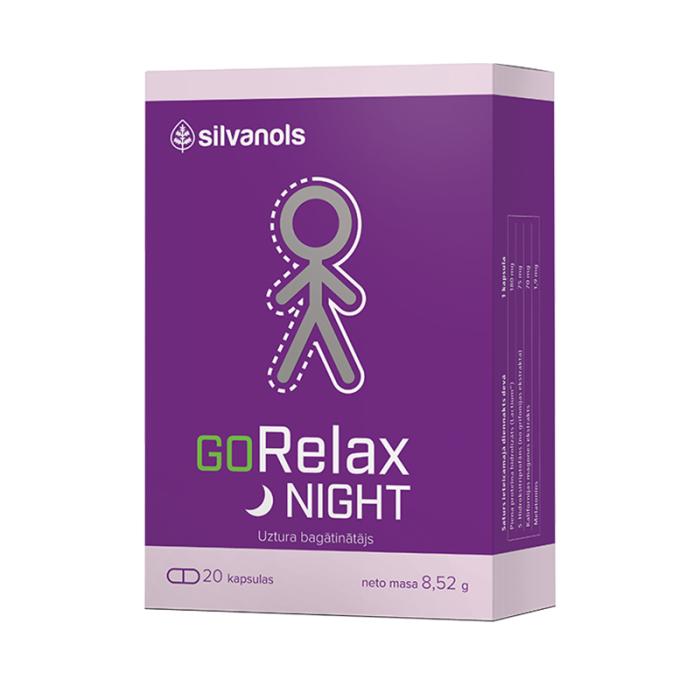 GORELAX Night kapsulas N20 