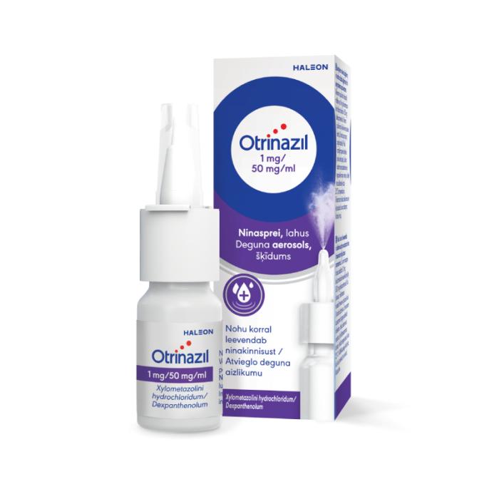 OTRINAZIL 1mg/50 mg/ml deguna aerosols 10 ml