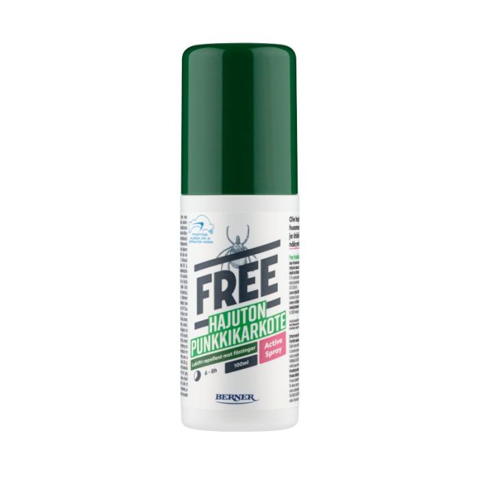 FREE Active līdzeklis pret ērcēm un insektiem 100 ml