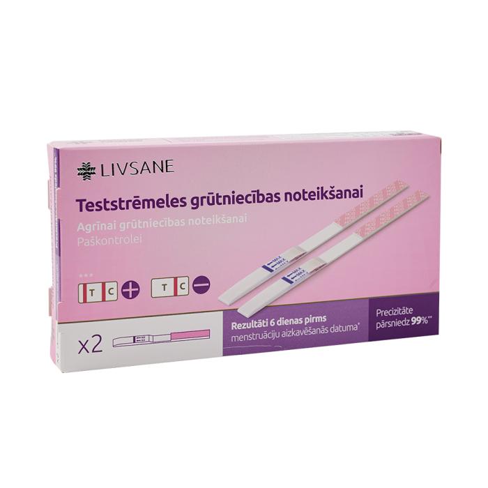 LIVSANE Early grūtniecības tests N2