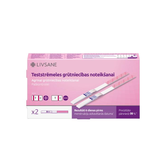 LIVSANE Early grūtniecības tests N2