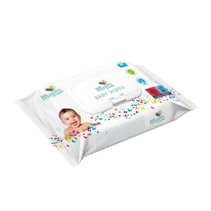 MAGICS Baby Wipes mitrās salvetes N72
