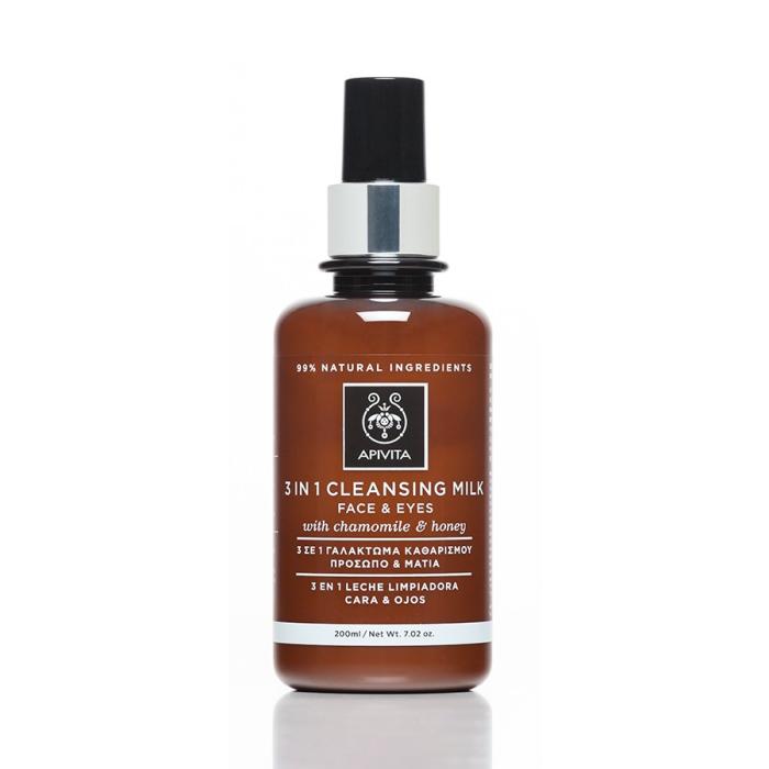 APIVITA attīrošs sejas pieniņš 