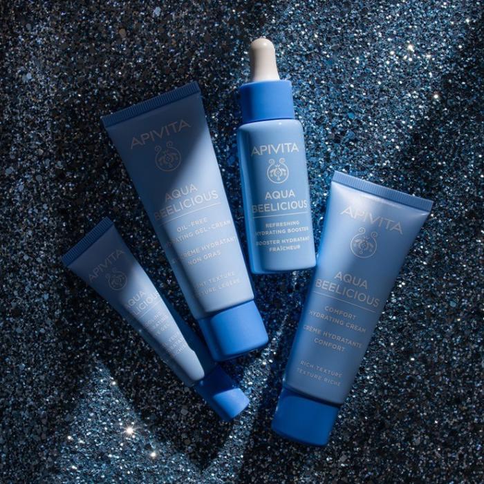 APIVITA AQUA BEELICIOUS COMFORT sejas krēms normālai/sausai ādai, 40 ml