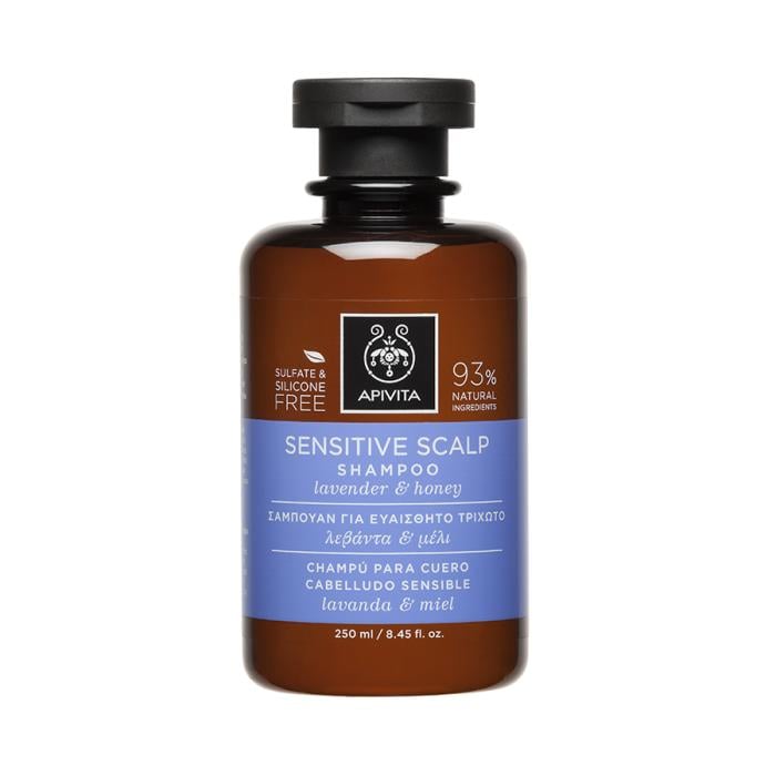 APIVITA šampūns jutīgai galvas ādai, 250ml
