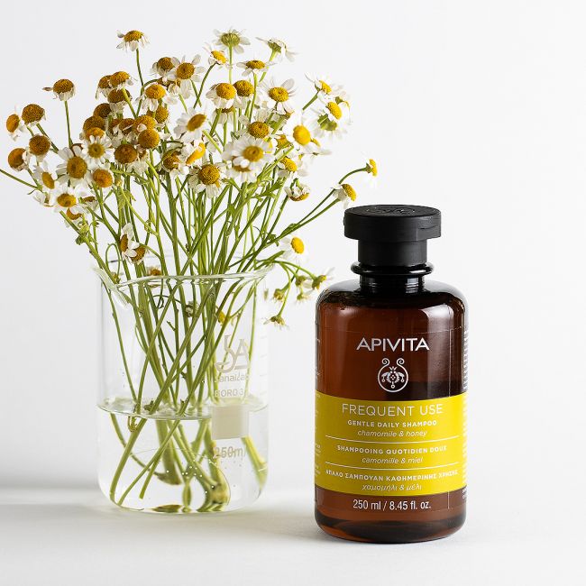 APIVITA maigs šampūns ikdienas lietošanai, 250ml