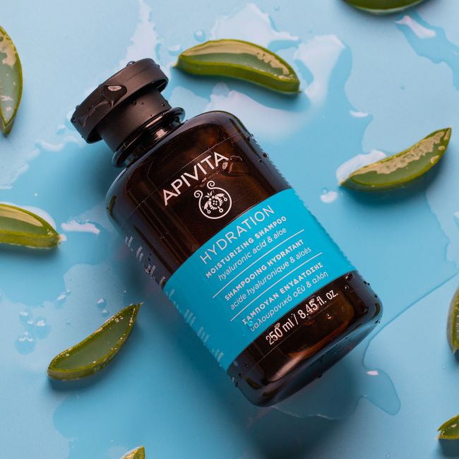 APIVITA mitrinošs šampūns, 250 ml