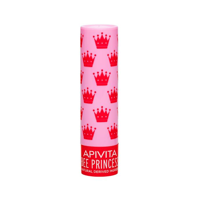 APIVITA BEE PRINCESS lūpu zīmulis  bērniem ar medu un aprikozēm, 4.4g