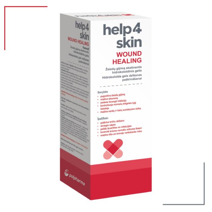 HELP4SKIN Wound healing brūču aerosols 75 g