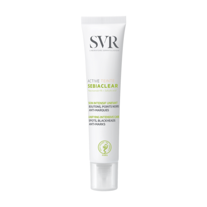 SVR Sebiaclear Active Teinte tonēts krēms problemātiskai ādai 40 ml