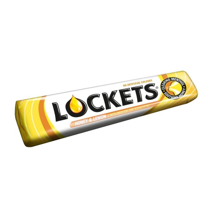 LOCKETS Honey & Lemon pastilas N10