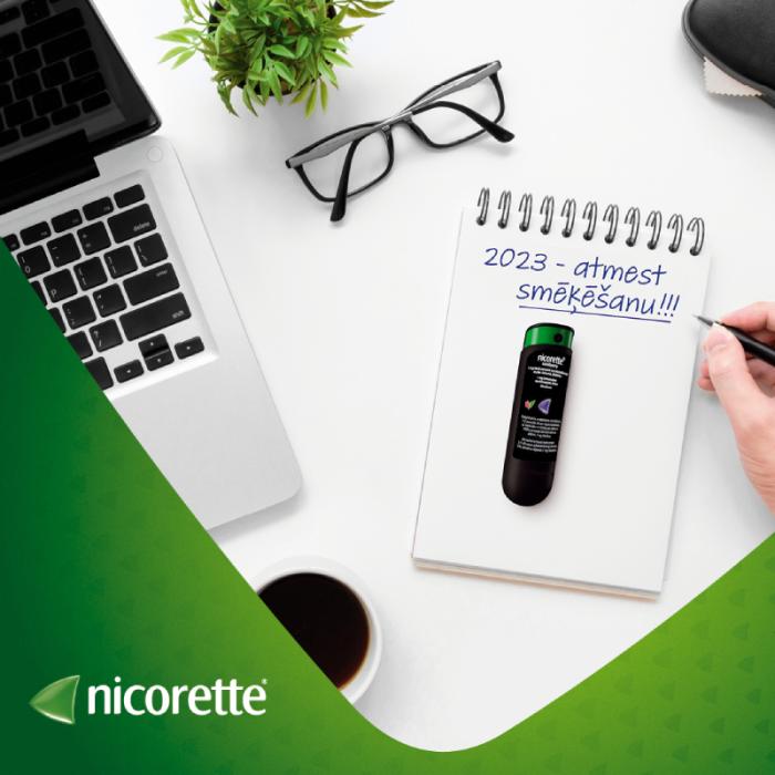 NICORETTE Cool berry 1mg/deva aerosols 150 devas N1