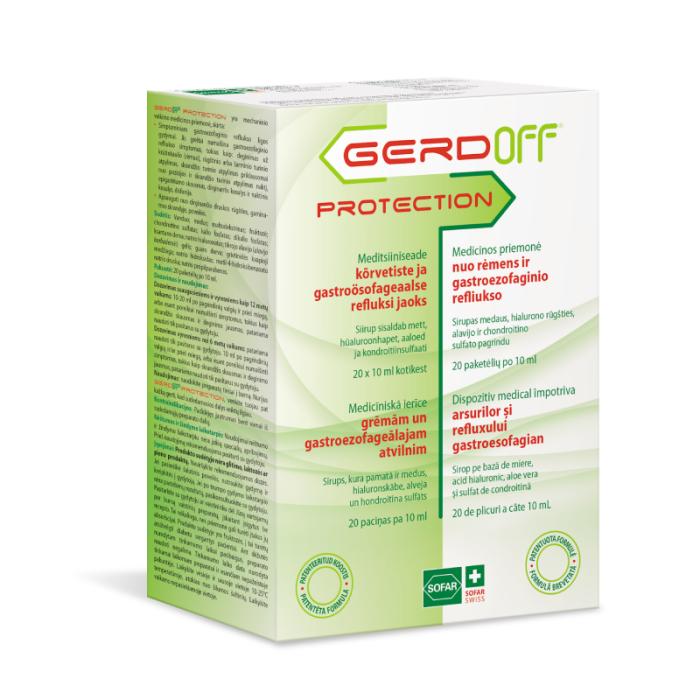 GERDOFF Protection sīrups 10 ml N20