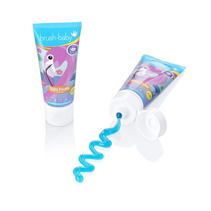 BRUSH-BABY Tutti Frutti zobu pasta 50 ml