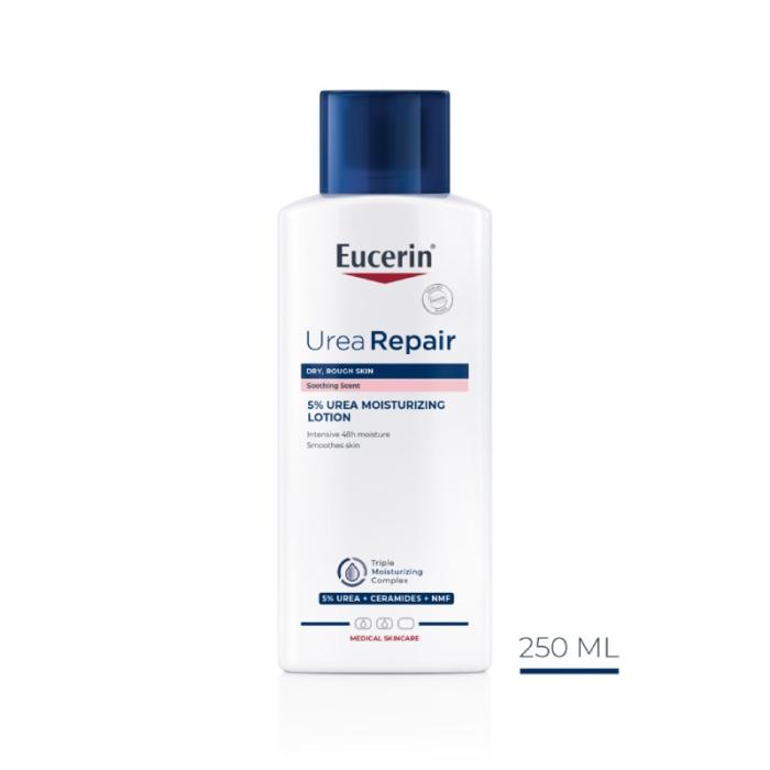 EUCERIN UreaRepair Plus 5% ķermeņa losjons ar nomierinošu aromātu 250 ml