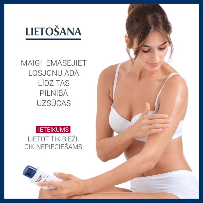 EUCERIN UreaRepair Plus 5% ķermeņa losjons ar nomierinošu aromātu 250 ml