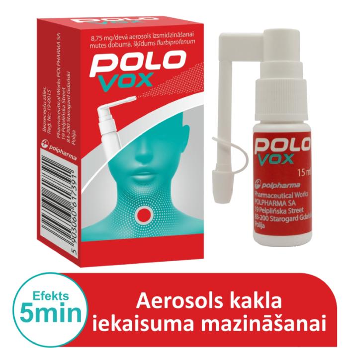 POLOVOX 8,75mg aerosols 15 ml