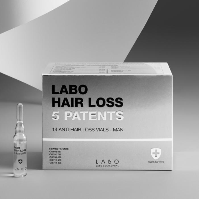 LABO HAIR LOSS 5 Patents VĪRIEŠU, 1 mēneša kurss, N14