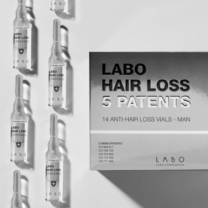 LABO HAIR LOSS 5 Patents VĪRIEŠU, 1 mēneša kurss, N14