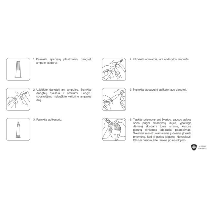 LABO HAIR LOSS 5 Patents VĪRIEŠU, 1 mēneša kurss, N14